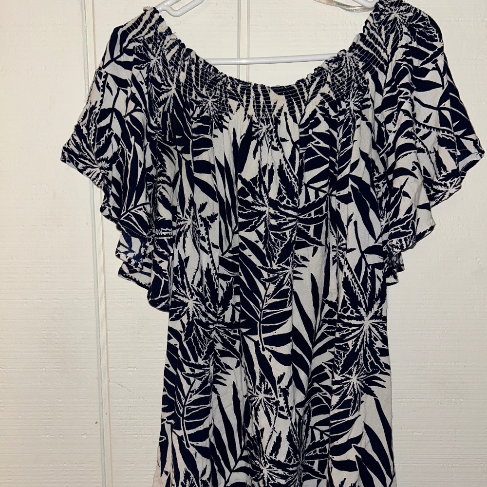 Floral Off Shoulder Dress